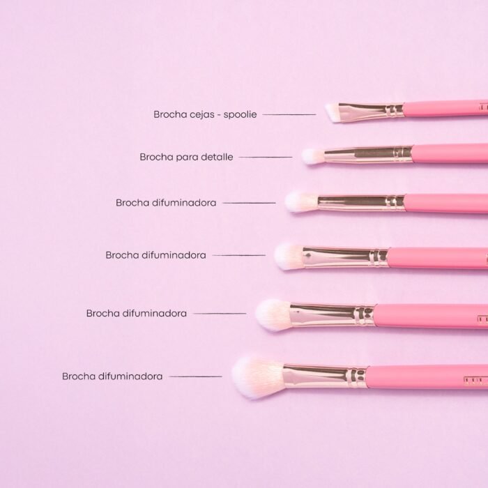 KIT DE BROCHAS BUBBLEGUM X 10 PCS