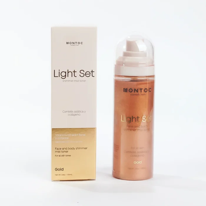 LIGHT SET SHIMMER MIST TONER GOLD