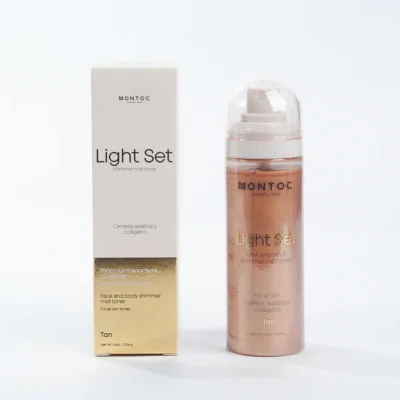 LIGHT SET SHIMMER MIST TONER TAN